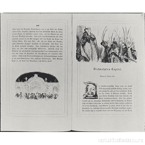 Иллюстрация к книге Франца Куглера «История Фридриха Великого»