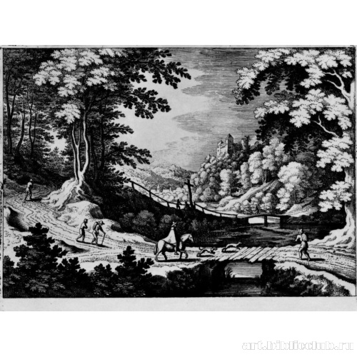 Два мостика в лесистом ущелье