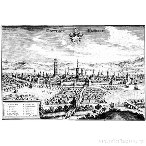 Геттинген, общий вид с запада