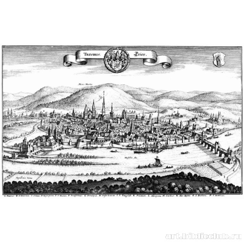 Трир, вид с северо-запада