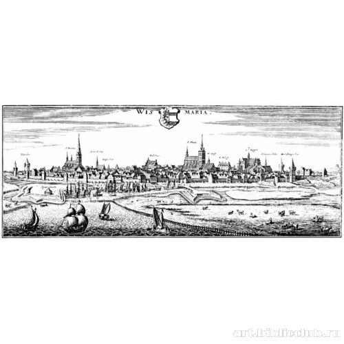 Висмар, вид с северо-запада