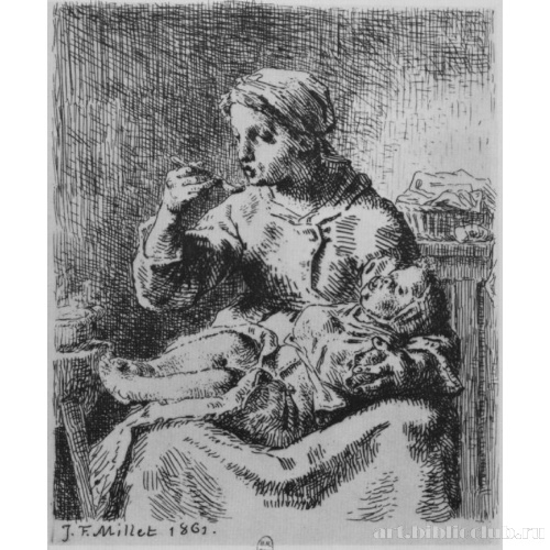 Каша (Женщина, кормящая ребенка)