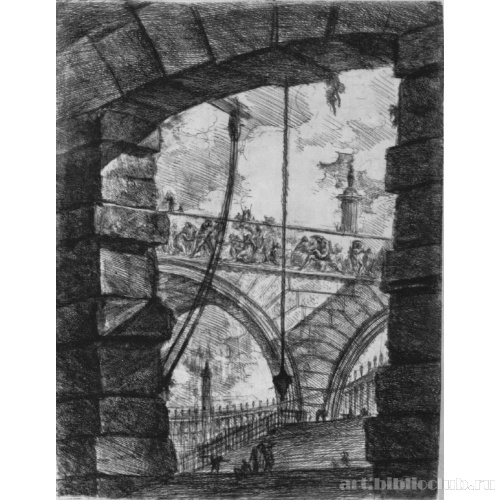 Серия «Тюрьмы» [04], лист IV, первое состояние