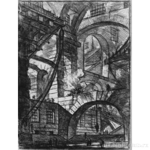 Серия «Тюрьмы» [06], лист VI, первое состояние