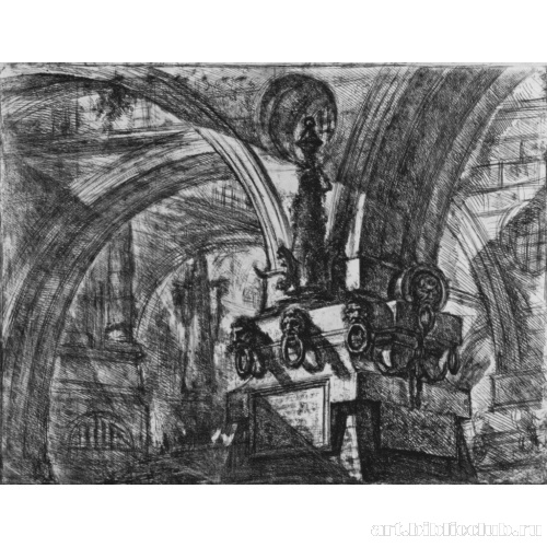 Серия «Тюрьмы» [15], лист XV, первое состояние