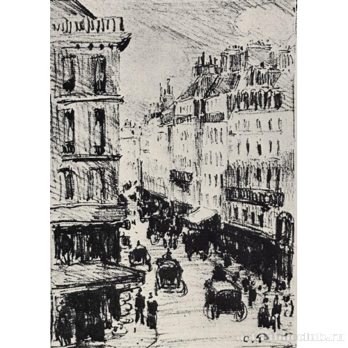 Улица Сен-Лазар в Париже