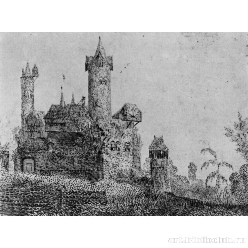 Замок с высокими башнями