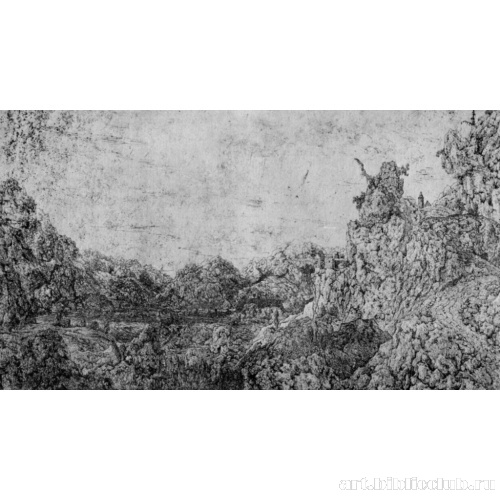 Скалистый пейзаж с водопадом