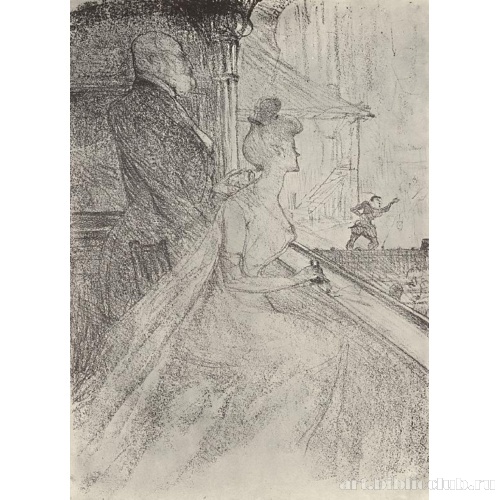 Ложа, на представлении «Фауста»