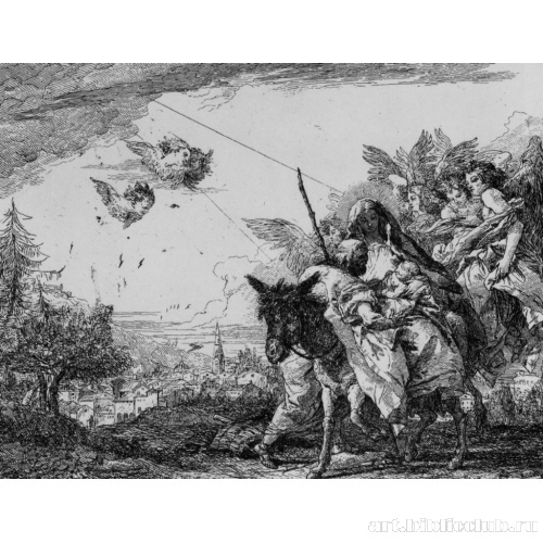 Святое семейство на муле