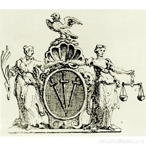 Экслибрис для члена семьи Полет