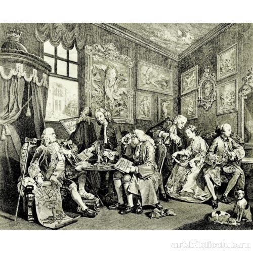 Серия «Модный брак» [01], первый лист: Брачный договор