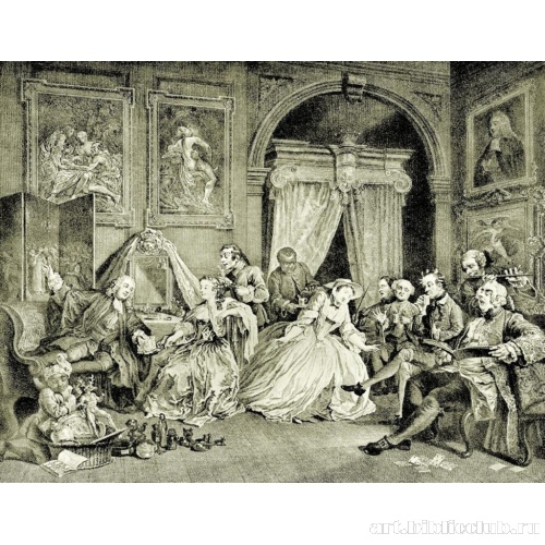 Серия «Модный брак» [04], четвертый лист: Будуар графини