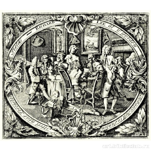 Рекламная карточка торговца табаком Ричарда Ли