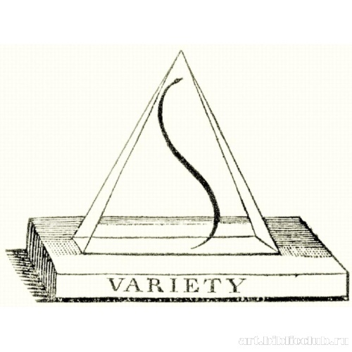 Иллюстрация к «Анализу красоты», титульная виньетка