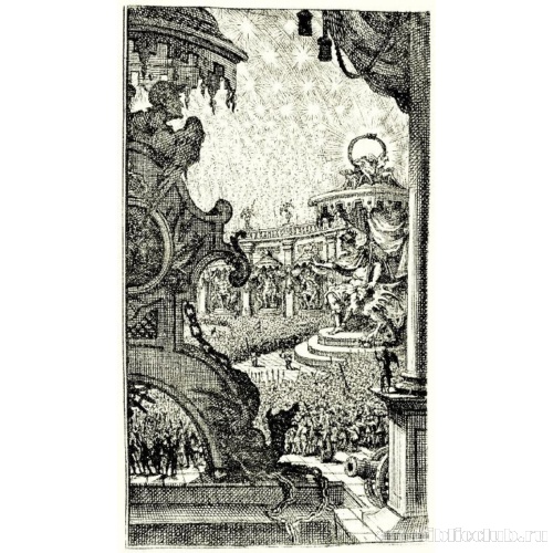 Иллюстрация к поэме Джона Мильтона «Потерянный Рай». Совет в Аду