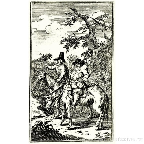 Иллюстрация к поэме Батлера «Гудибрас»