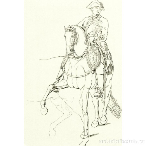 Кронпринц, впоследствии король Фридрих Вильгельм II, на коне