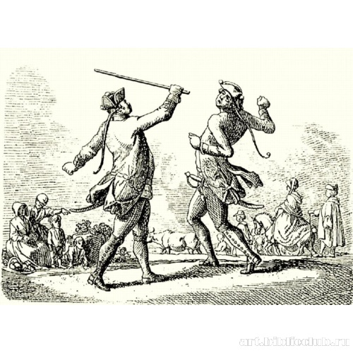 [02] Второе военное наказание. Как принимает наказание палками негодяй