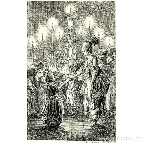 Фронтиспис к книге «Рождественский подарок для детей»