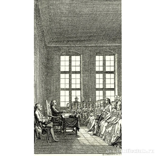 Фронтиспис к первому тому «Книги песен филантропина в Дессау