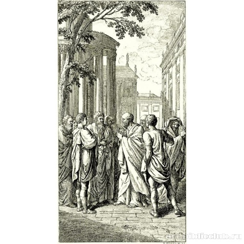 Фронтиспис к «Практической философии» Иоганна Бернхарда Базедова