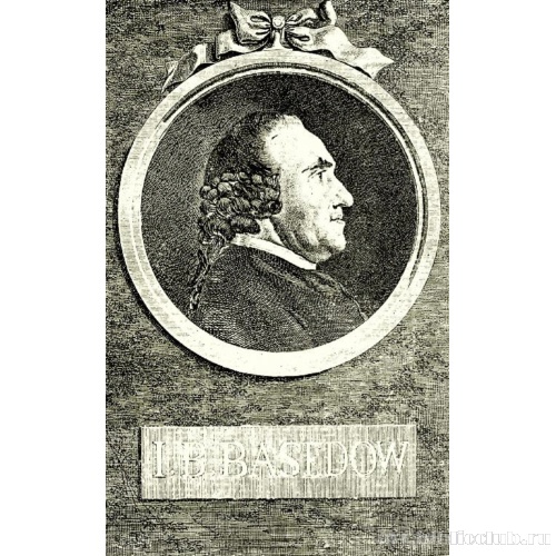 Портрет Иоганна Бернхарда Базедова