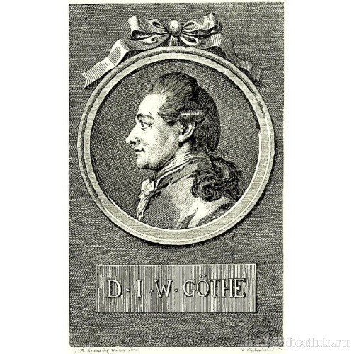 Портрет Иоганна Вольфганга Гете