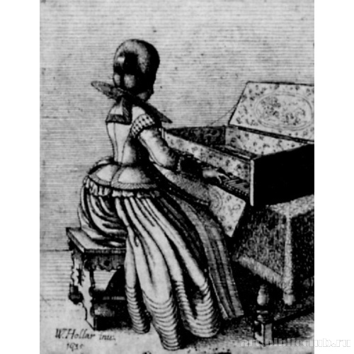 Дама у клавикорда