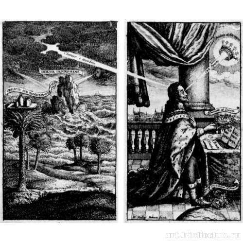 Эмблематическое изображение стойкости Карла I в несчастье