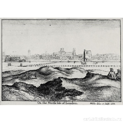 Лондон, вид на Лондон от Ислингтона