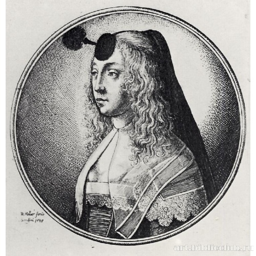 Медальон: патрицианка из Антверпена