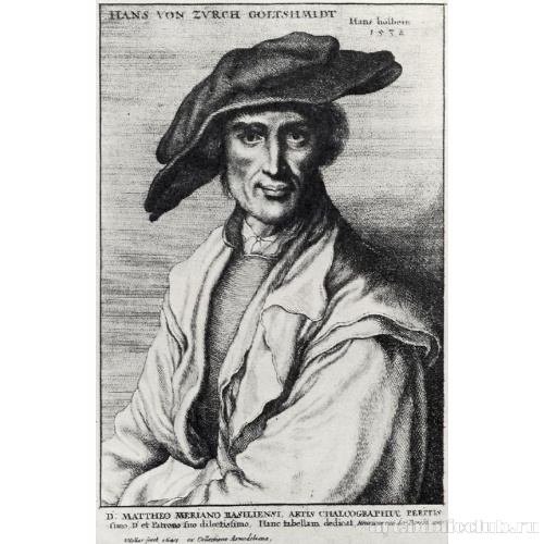 Портрет Ханса фон Церса [с картины Ханса Хольбейна Младшего]