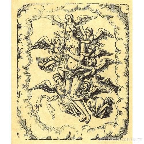 Ангелы, возносящие на небо святую Марию Магдалину