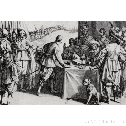 Серия «Жизнь Фердинандо I Медичи, великого герцога Тосканского». Запись в солдаты