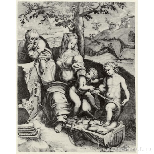 Святое семейство под дубом