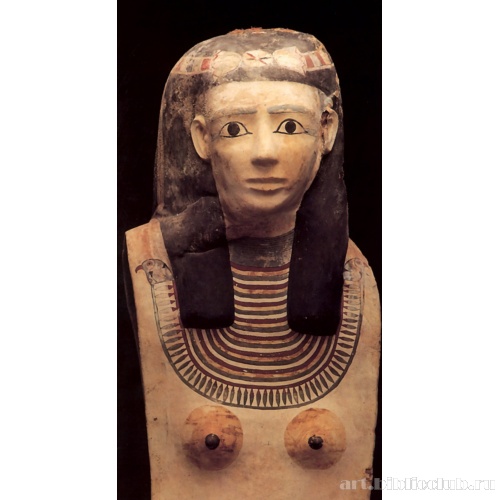 Маска мумии женщины