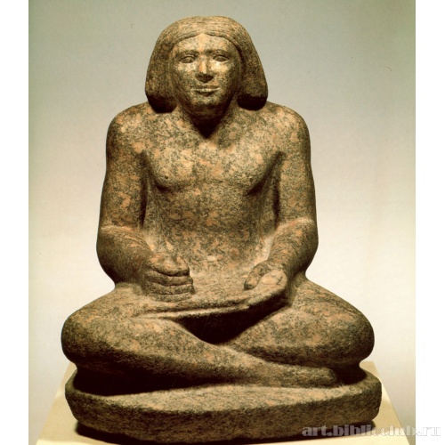 Статуя Дерсенеджа в образе писца