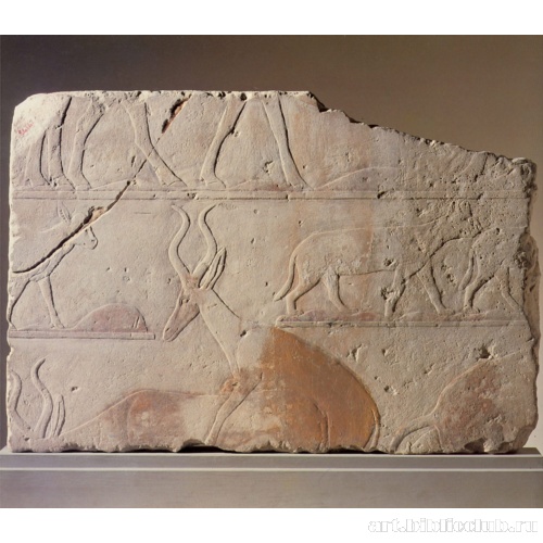 Рельеф с изображением животных пустыни