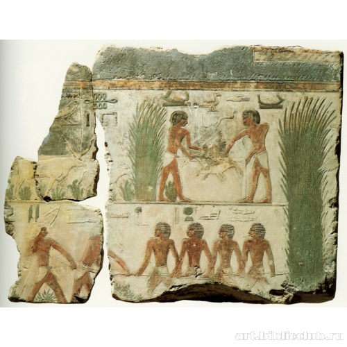 Солнечное святилище царя Ниусерра: рельеф из «Камеры времен года»