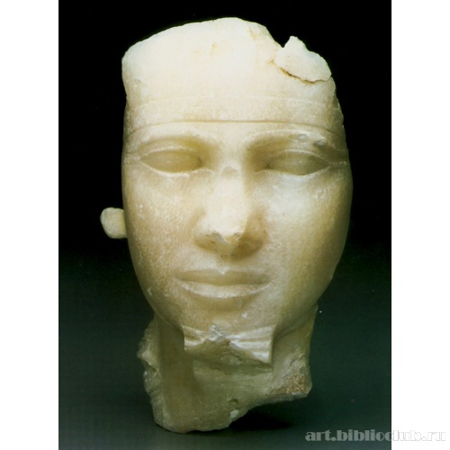 Фрагмент лица статуи Хефрена