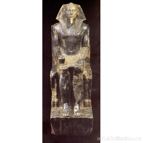 Статуя Хефрена (вид спереди)