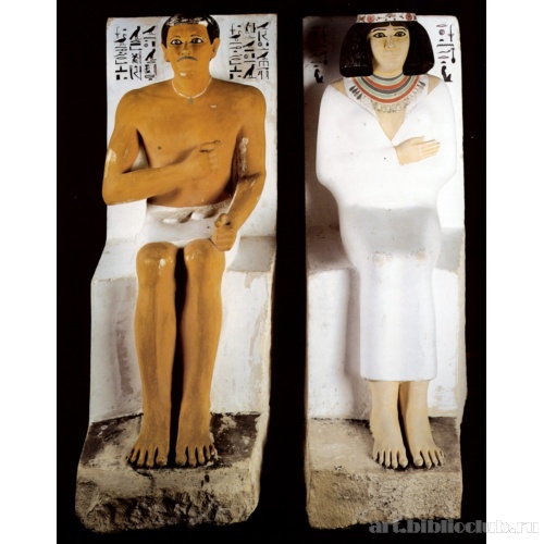 Статуи Рахотепа и Нофрет