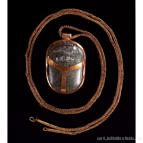 Сердечный скарабей военачальника Джхути (спинка)