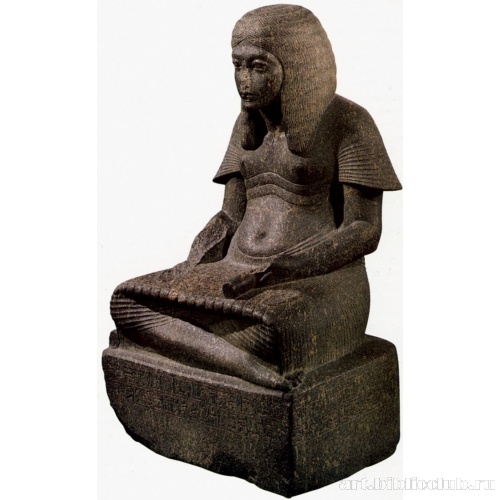 Статуя Хоремхеба в образе писца