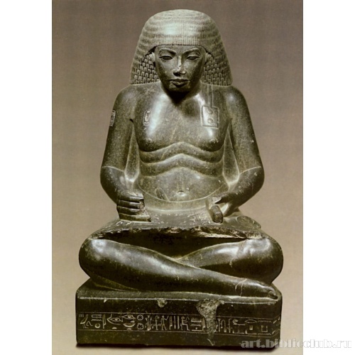 Статуя Аменхотепа-сына Хапу в образе писца