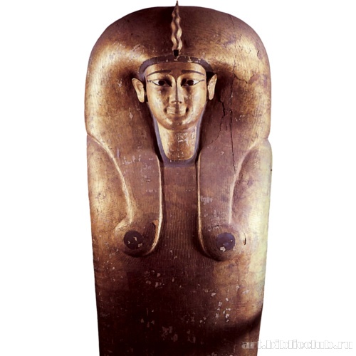 Крышка саркофага царицы Ах-хотеп (фрагмент)