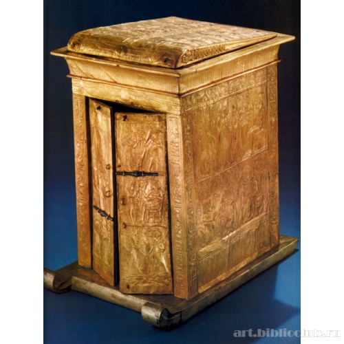 Гробница Тутанхамона: наос в форме святилища богини Нехбет