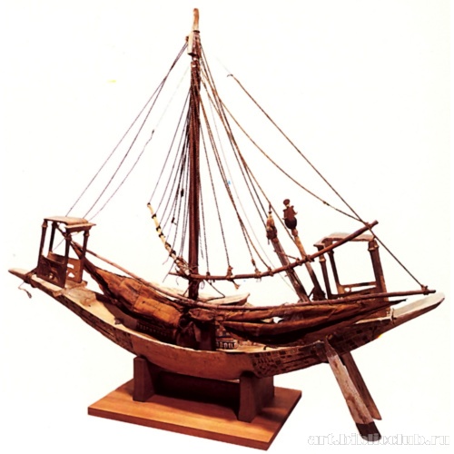 Гробница Тутанхамона: модель ладьи