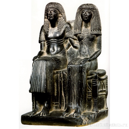 Парная статуэтка супружеской четы